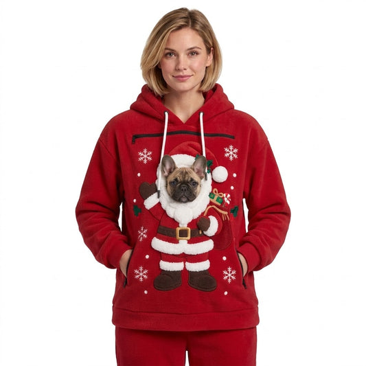 Kuschelwuff Hoodie Weihnachtsmann
